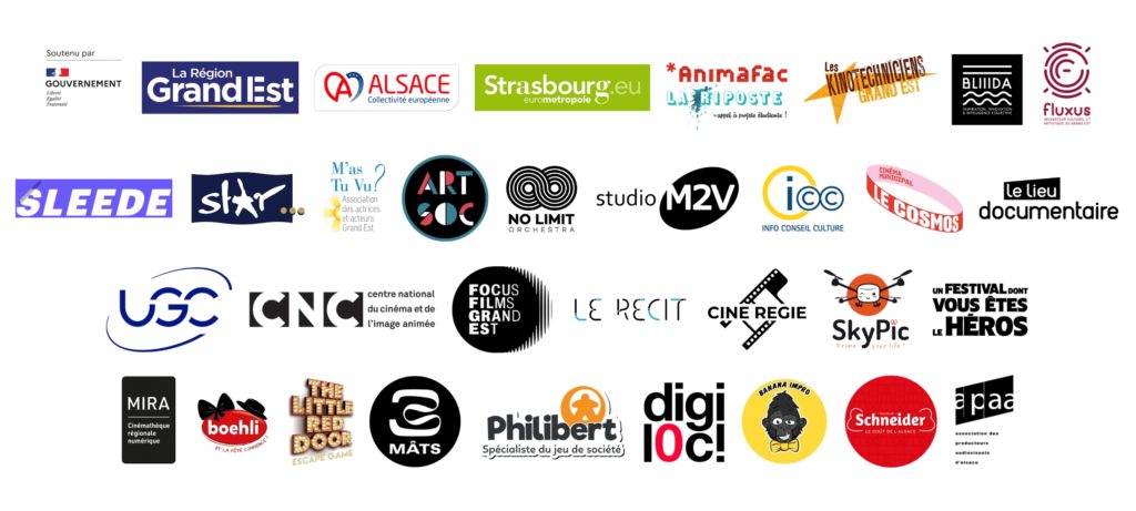 Les partenaires et soutiens de LabFilms en 2024